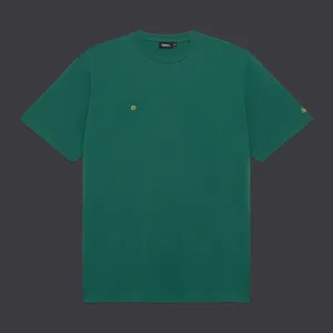 3D hexagon Tee Green