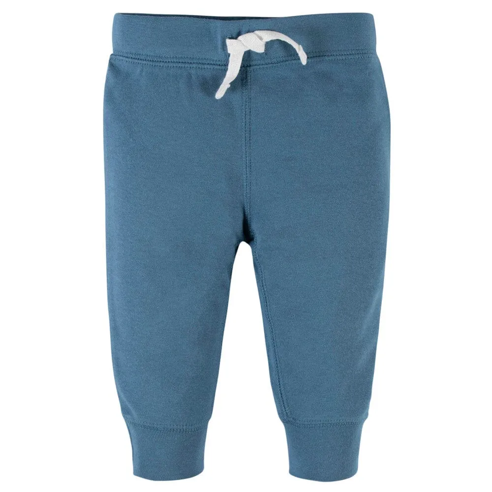 4-Pack Baby Boys Blue Active Pants