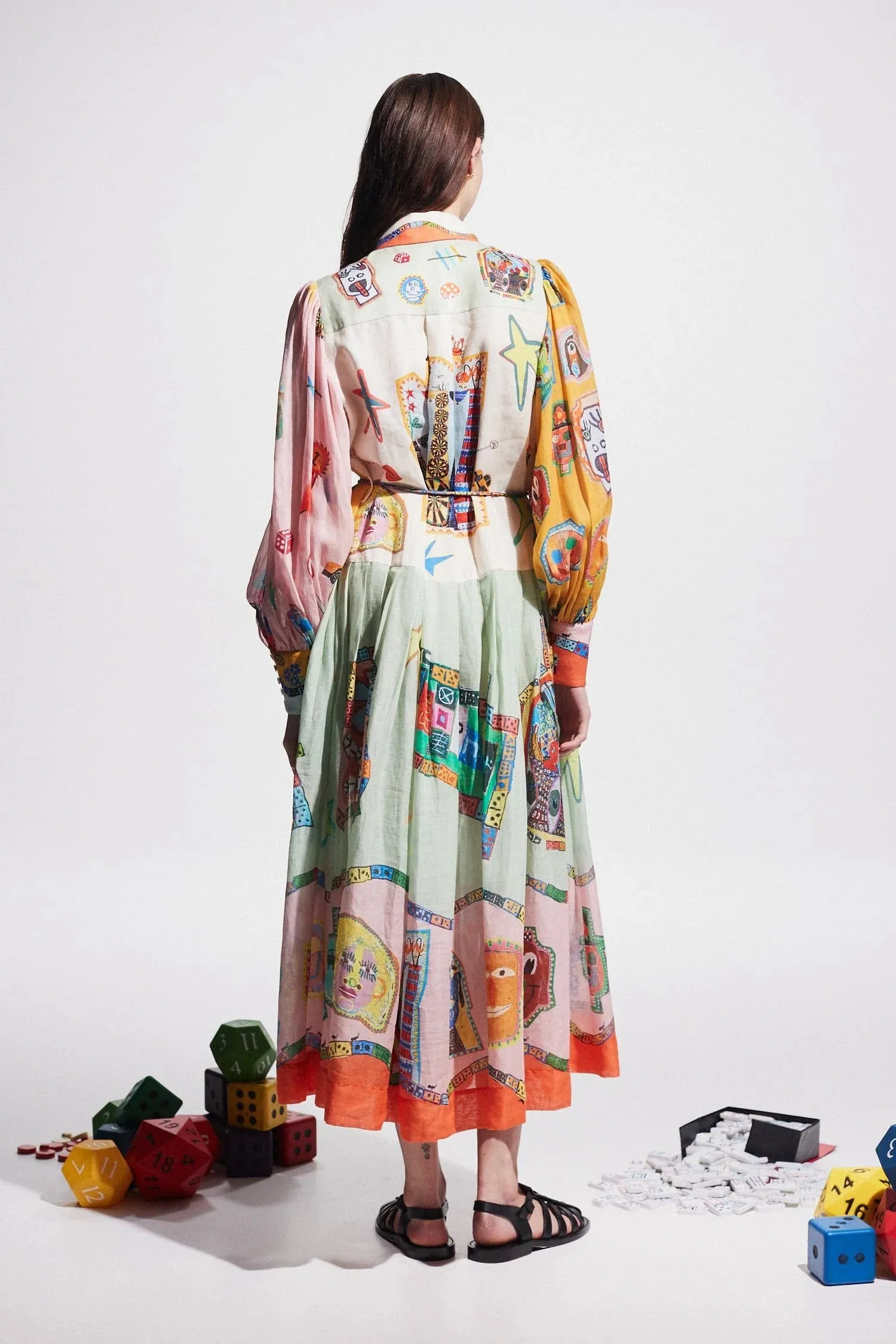 ALÉMAIS PLAYERS SHIRTDRESS