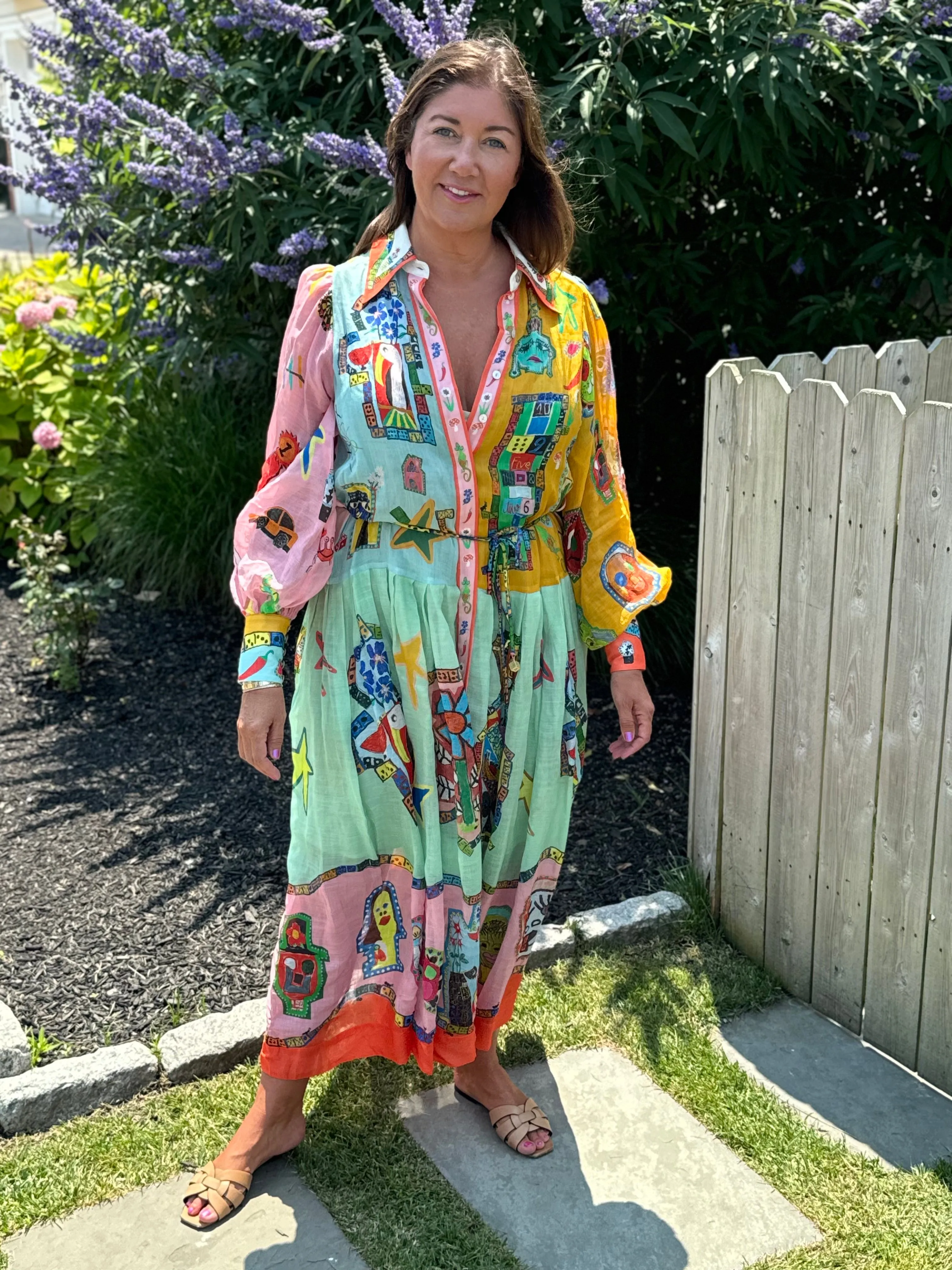ALÉMAIS PLAYERS SHIRTDRESS