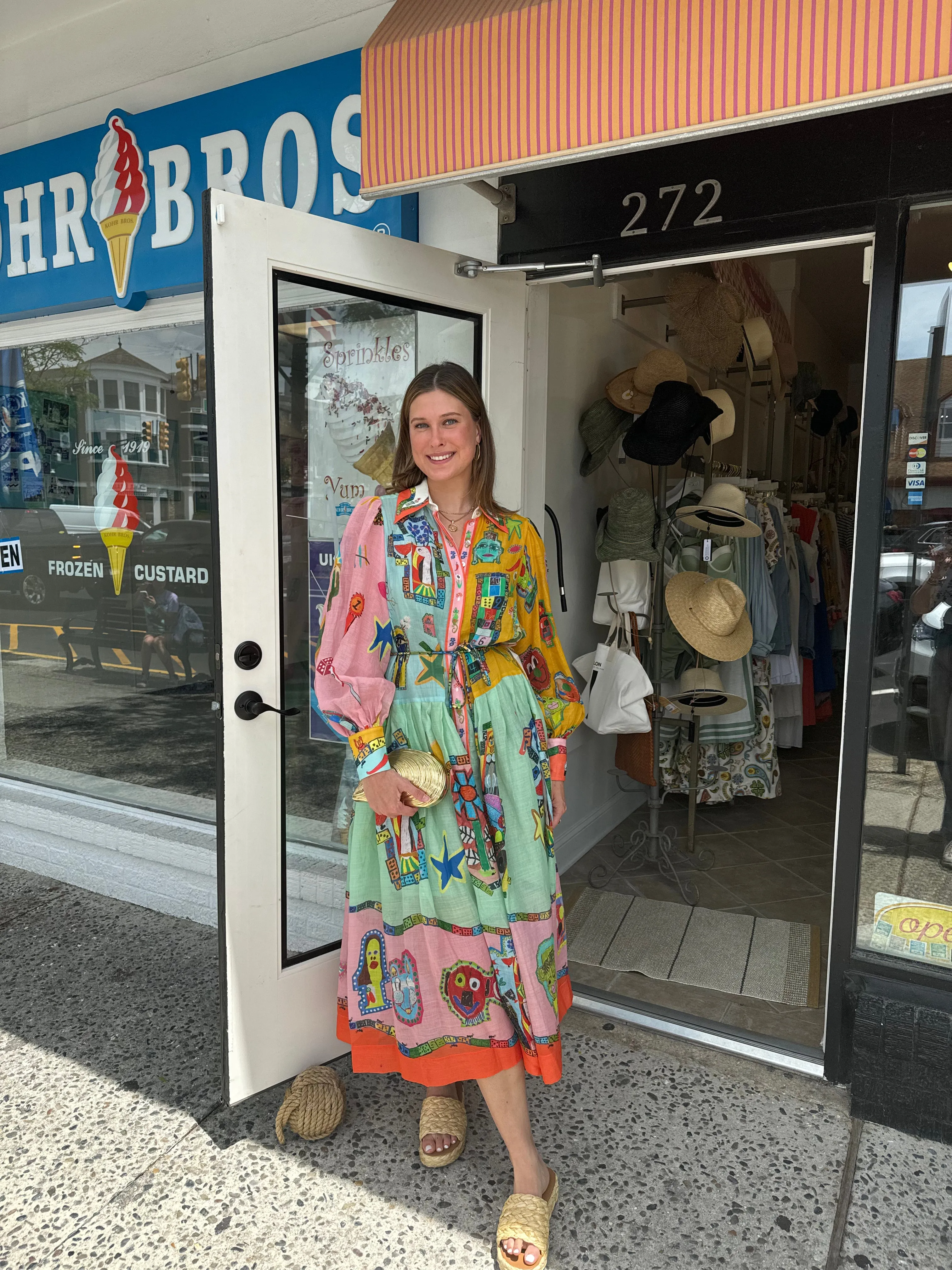 ALÉMAIS PLAYERS SHIRTDRESS