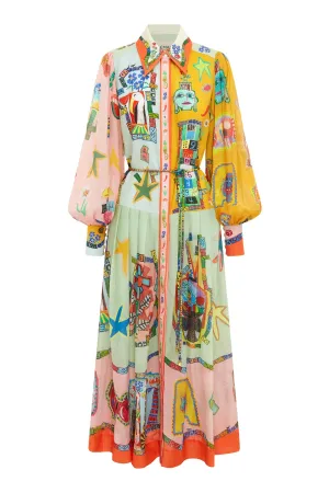 ALÉMAIS PLAYERS SHIRTDRESS