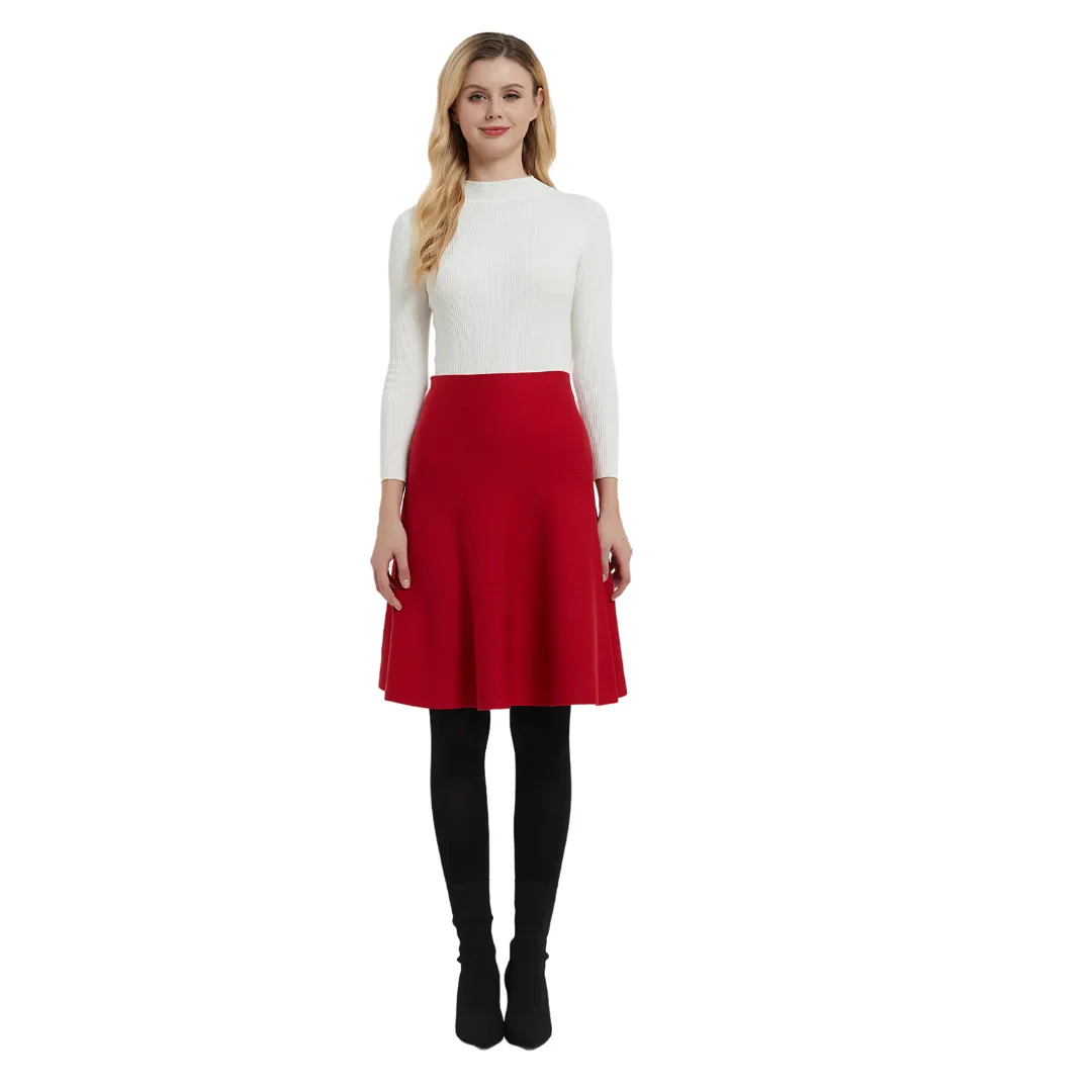 AMAZING  MM SKIRT - YEAR ROUND RED