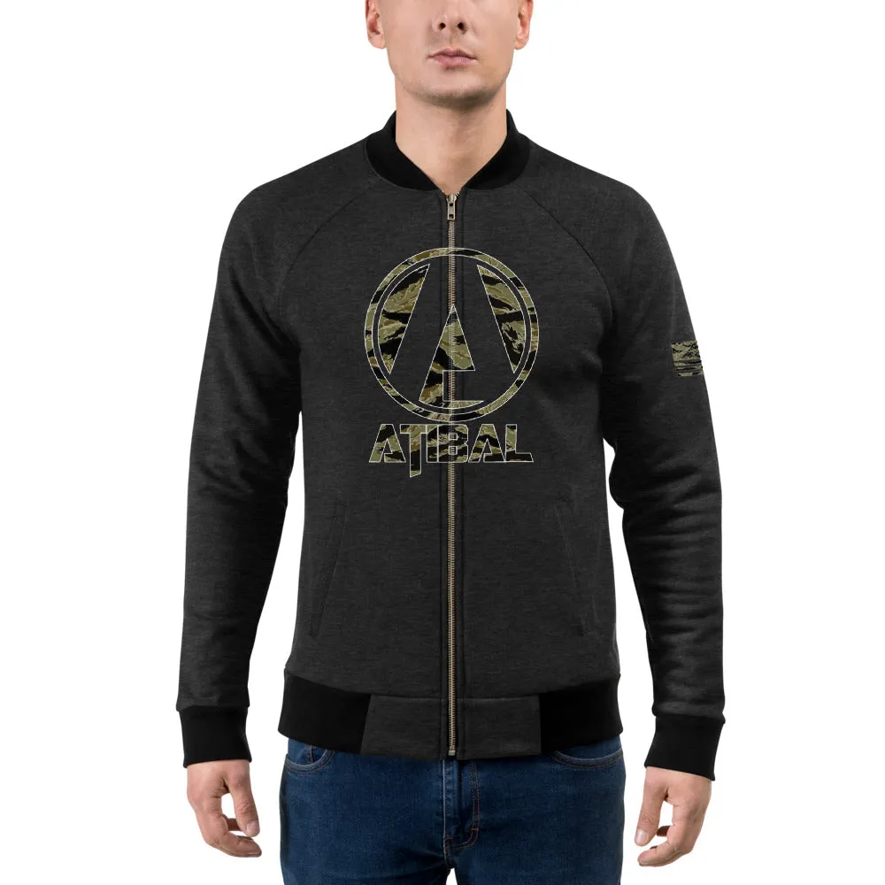 Atibal Tiger Stripe Shield Logo Sweatshirt