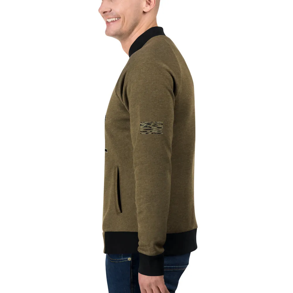 Atibal Tiger Stripe Shield Logo Sweatshirt