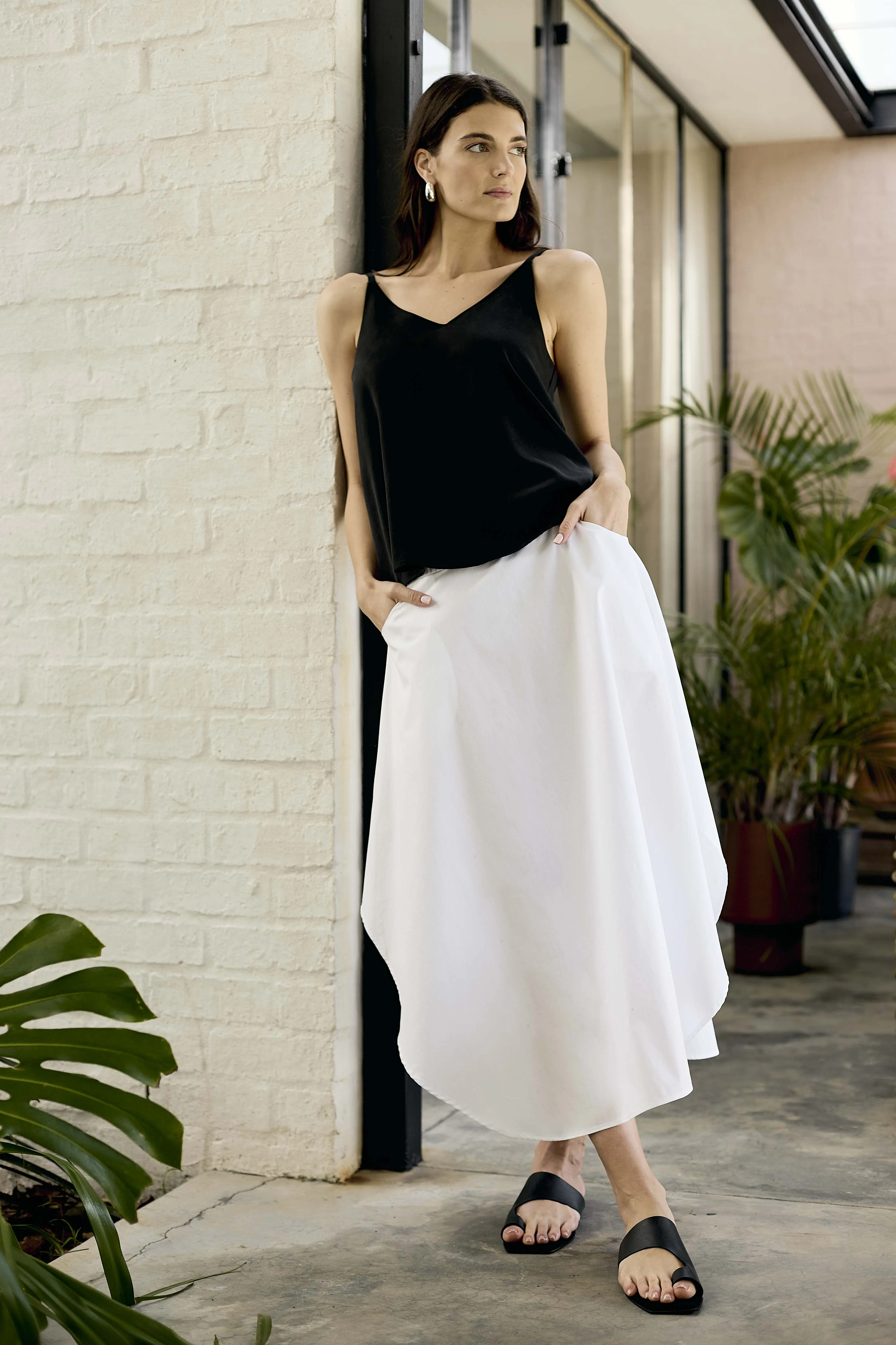 Bay Skirt | White