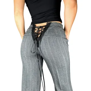 Bayonetta Lace Up Flares (M)