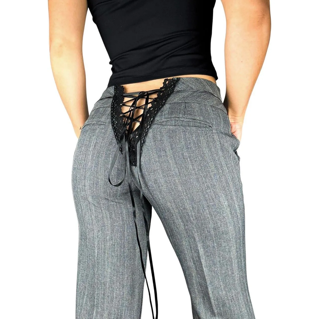 Bayonetta Lace Up Flares (M)