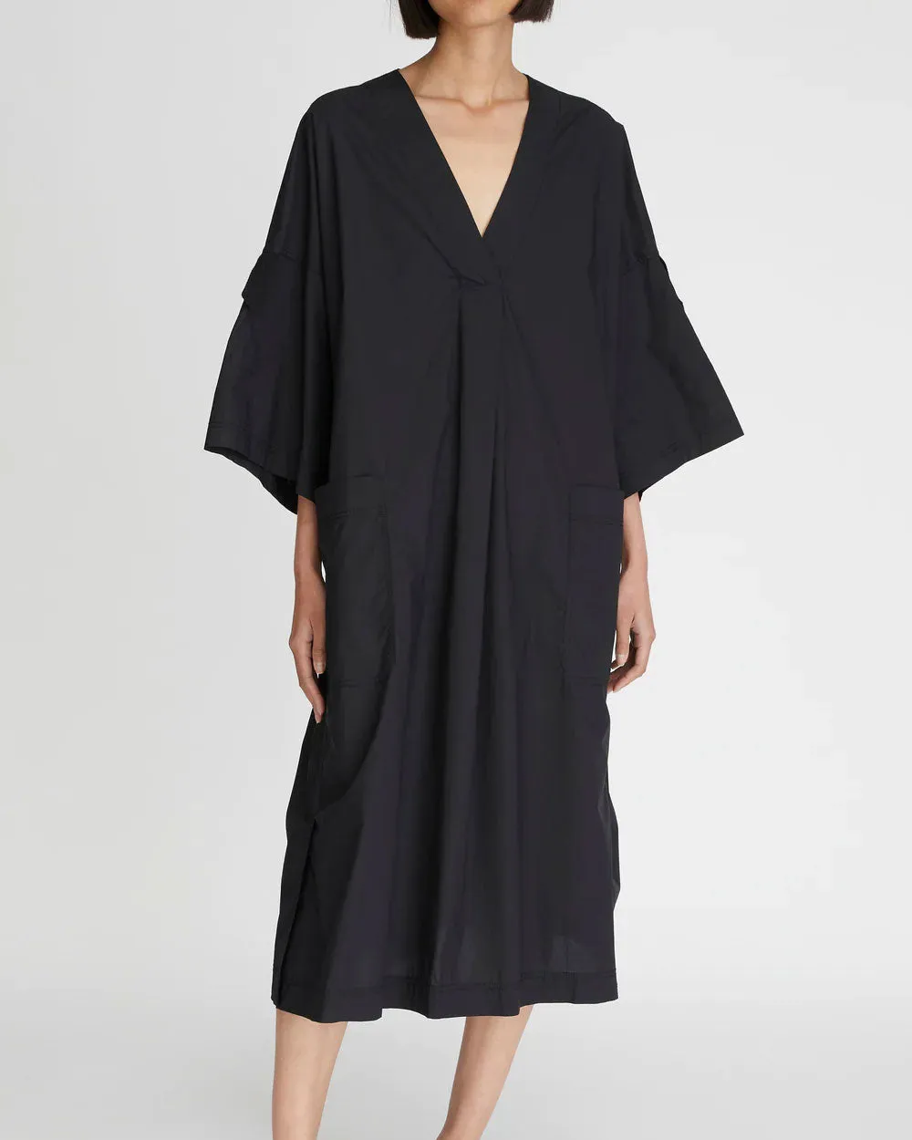 Black Oversized Tee Dress