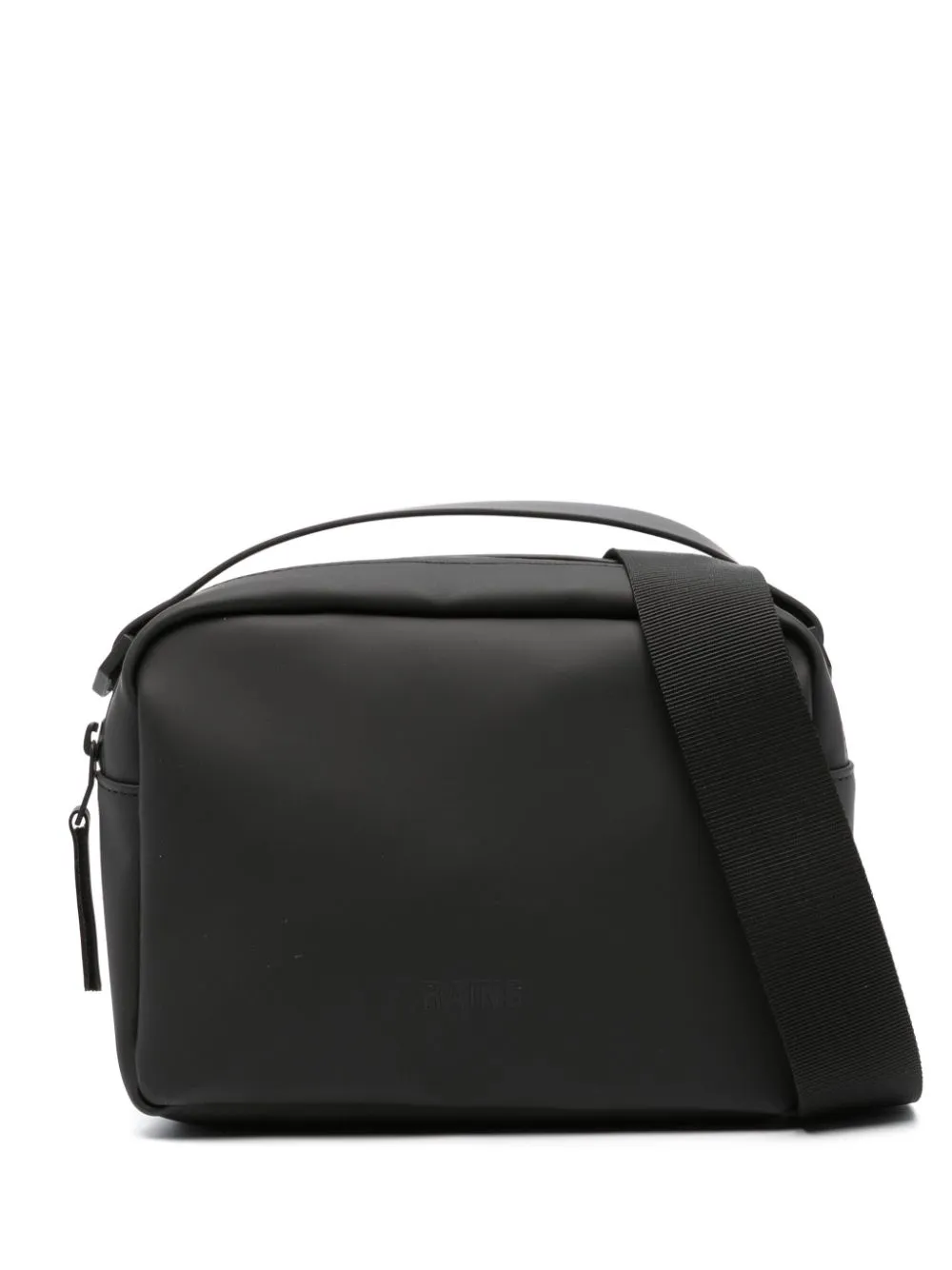 Box logo-debossed tote bag