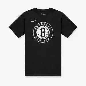 Brooklyn Nets Icon NBA Logo T-Shirt - Black