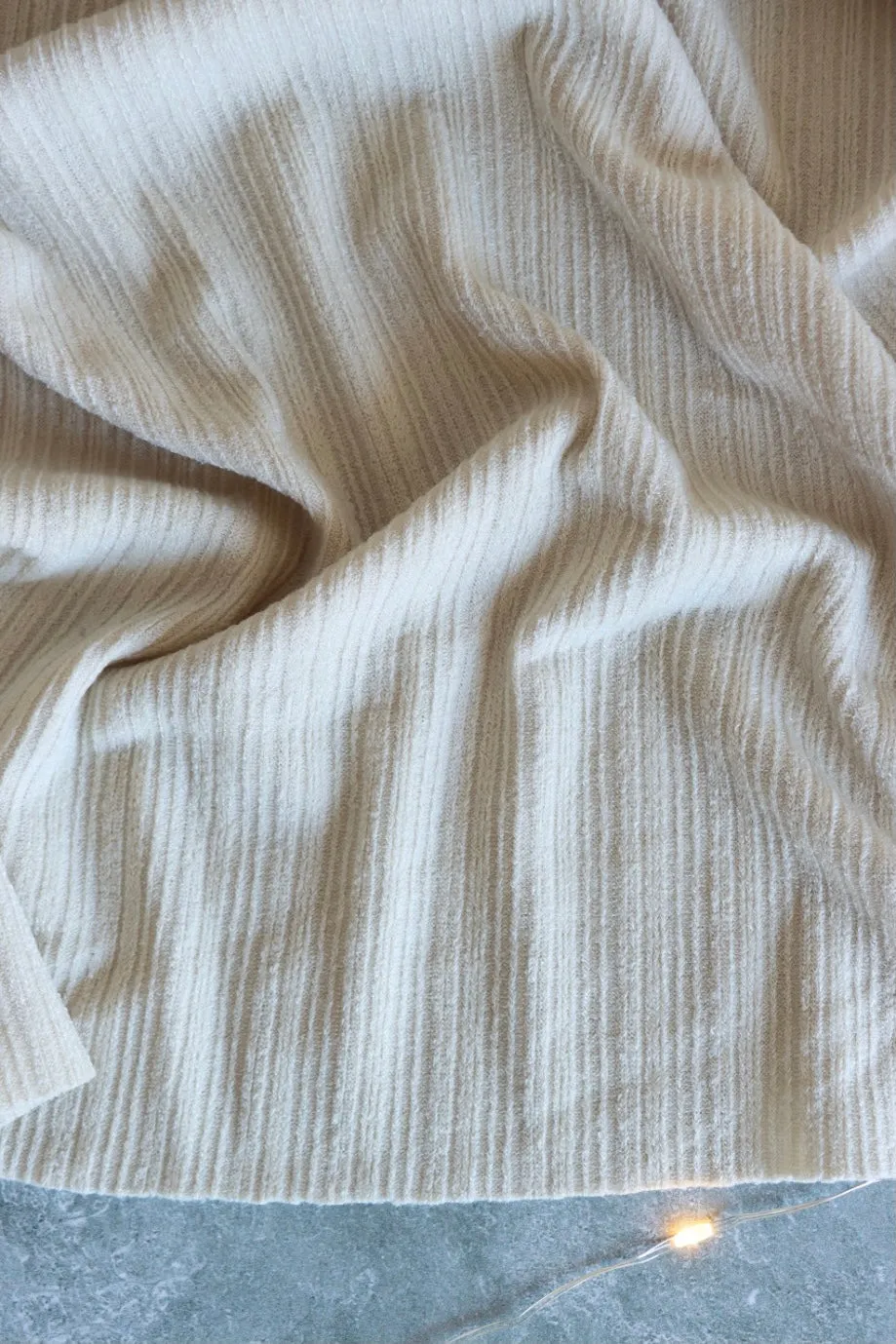 Butter Pecan Cayambe Rib Knit