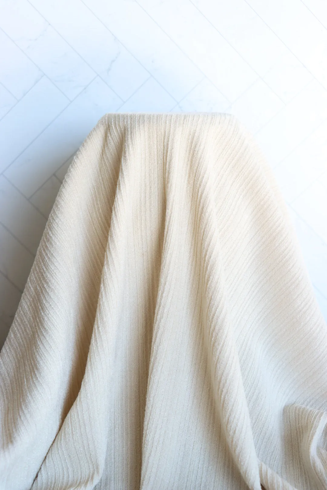 Butter Pecan Cayambe Rib Knit
