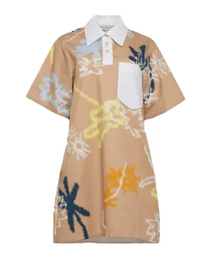 Camel Multi Soho Tee Dress