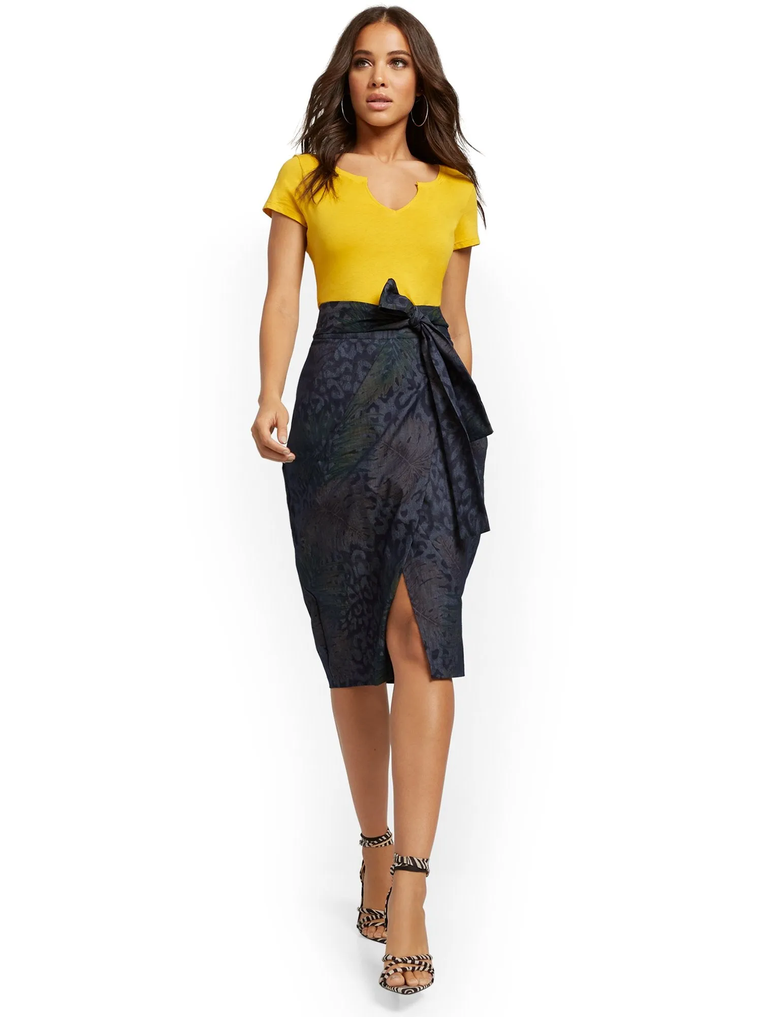 Cargo Pencil Skirt
