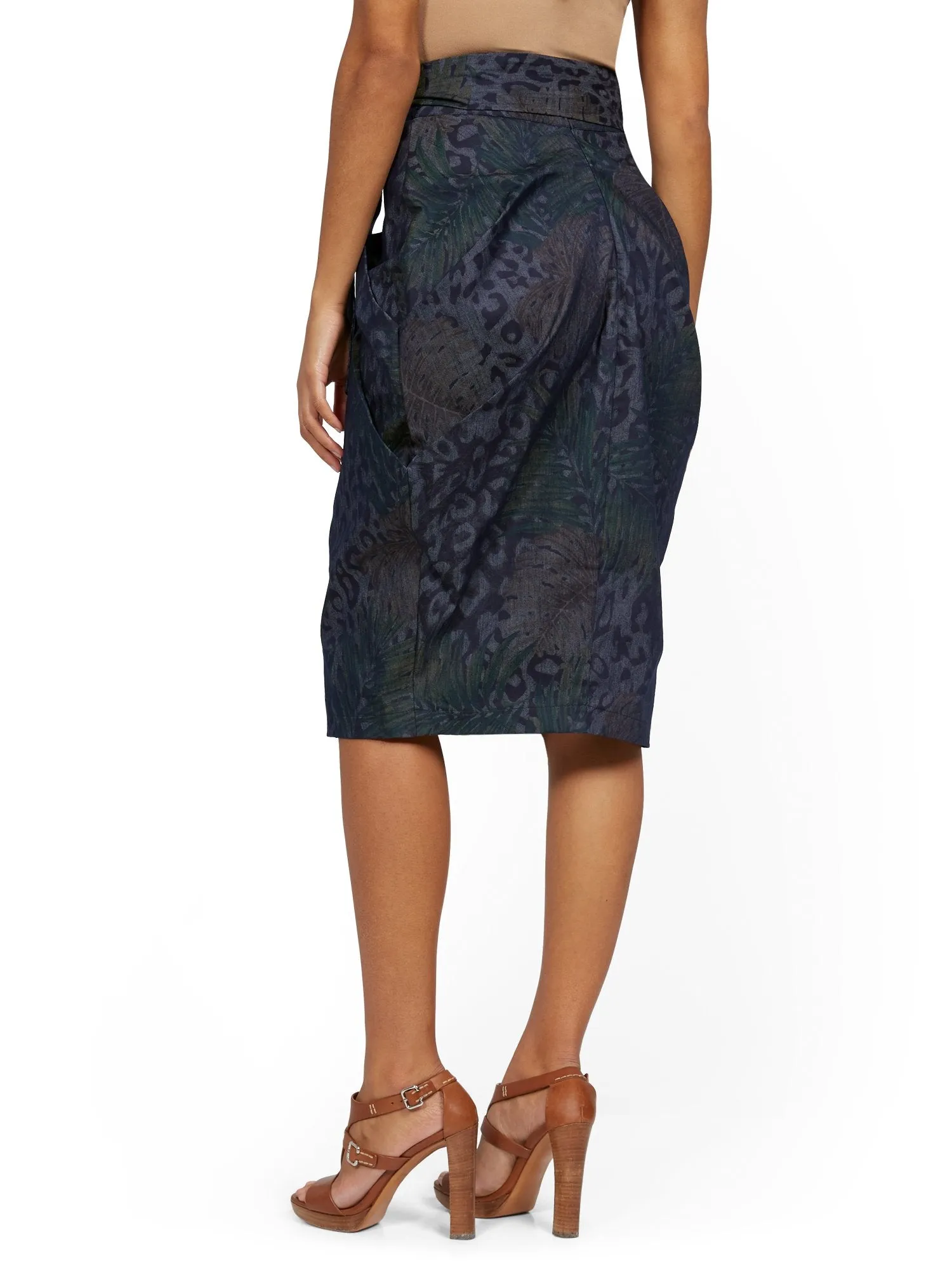Cargo Pencil Skirt