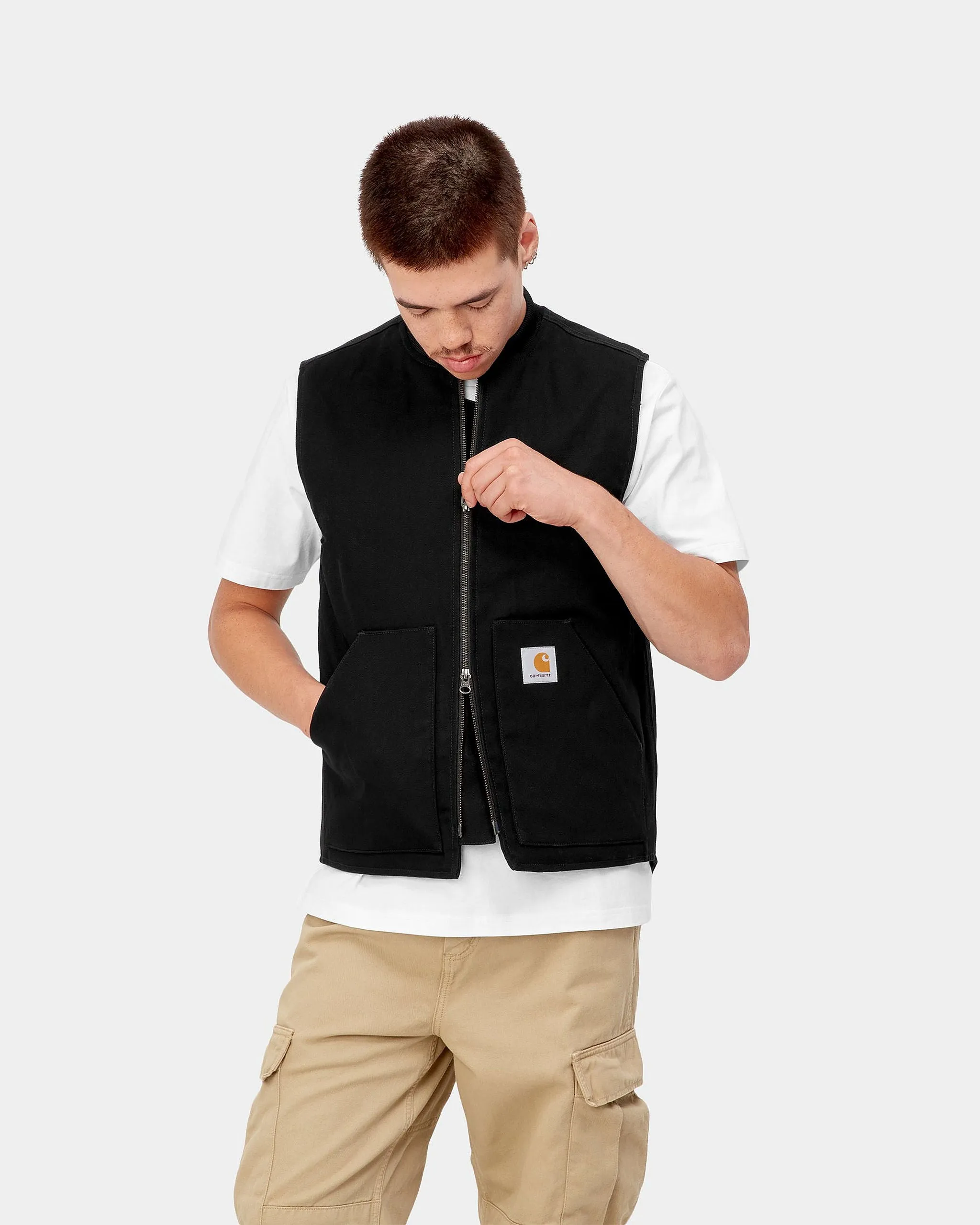 Carhartt WIP Classic Vest - Black Rigid