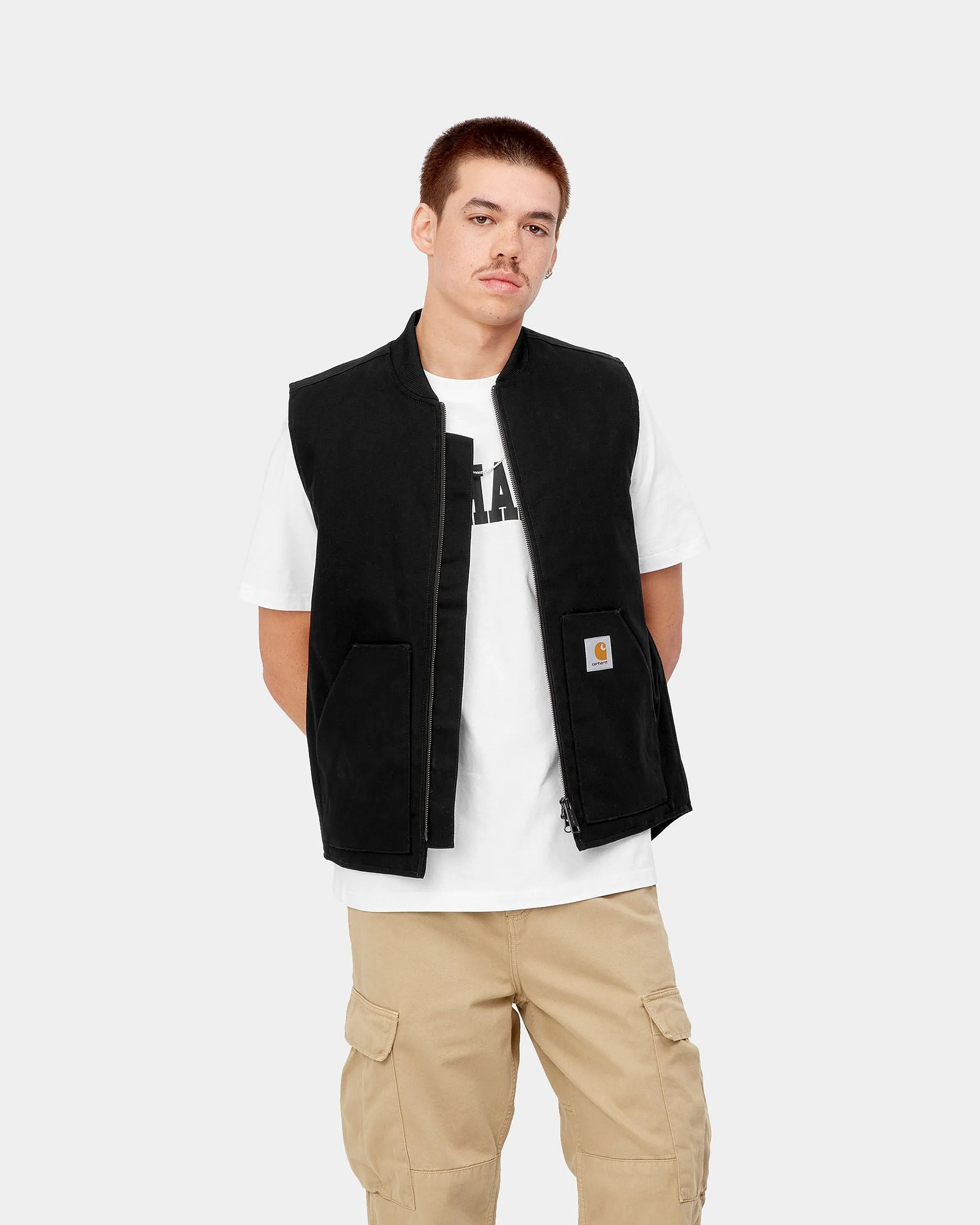 Carhartt WIP Classic Vest - Black Rigid