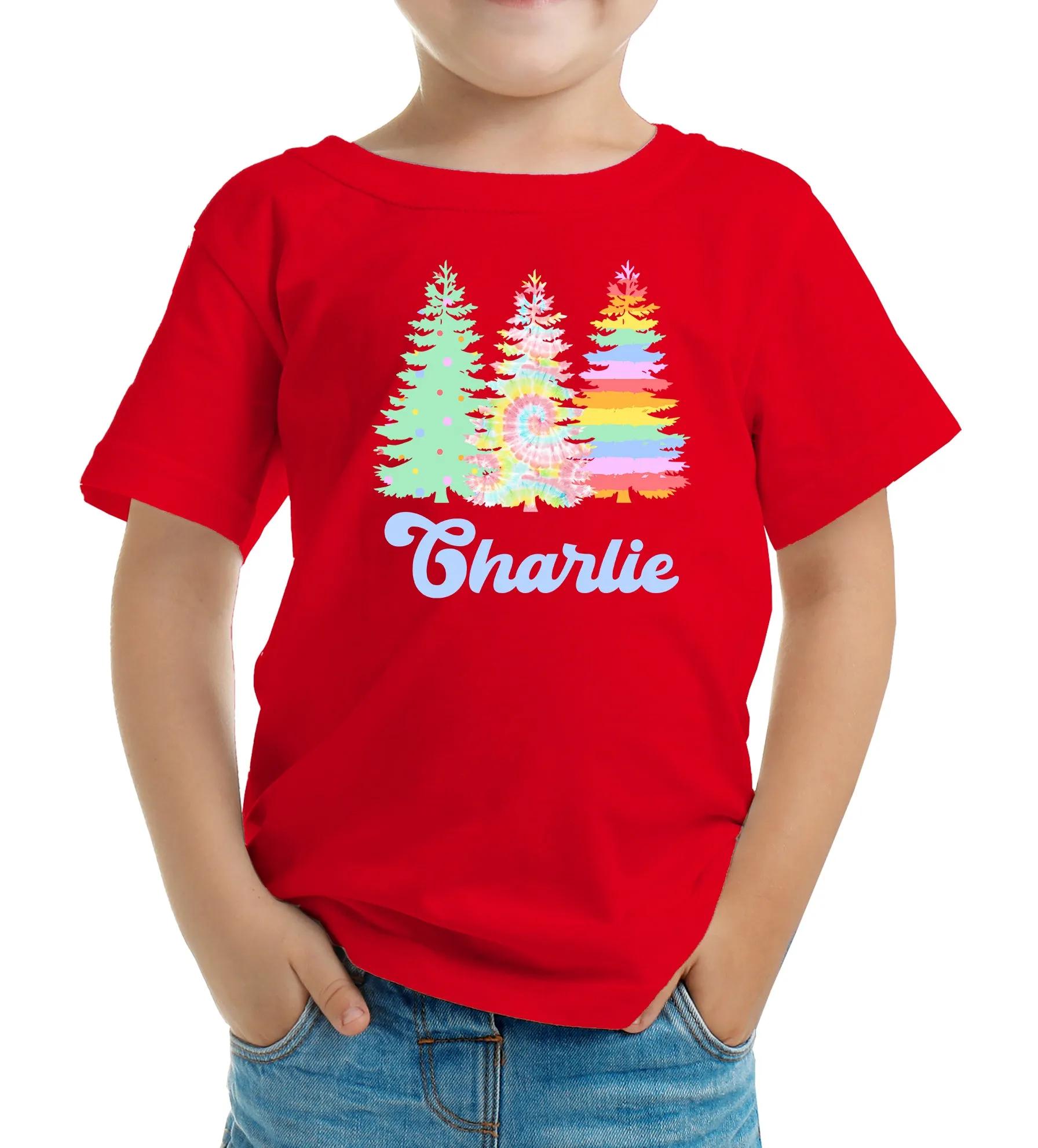 Christmas Tree Family T-Shirt