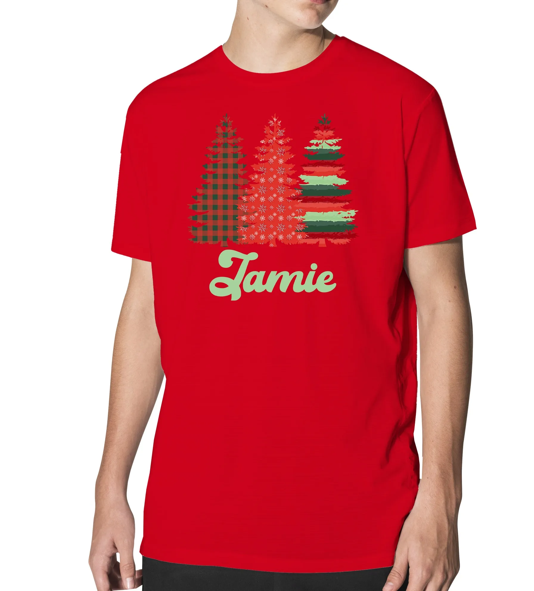 Christmas Tree Family T-Shirt