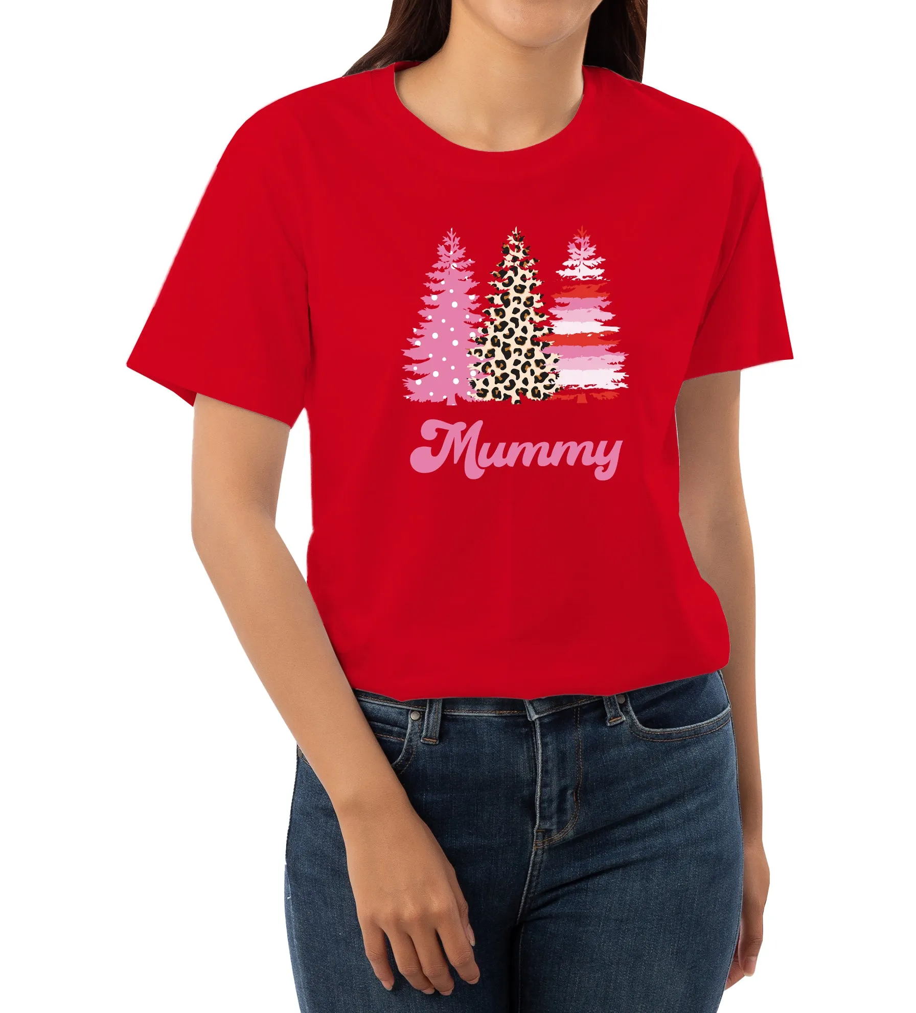 Christmas Tree Family T-Shirt