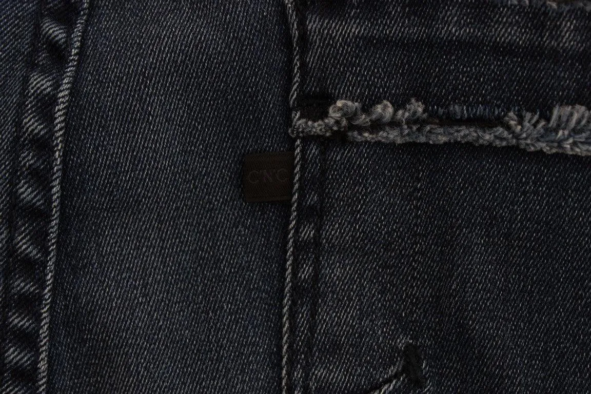 Costume National Sleek Slim Fit Italian Designer Jeans