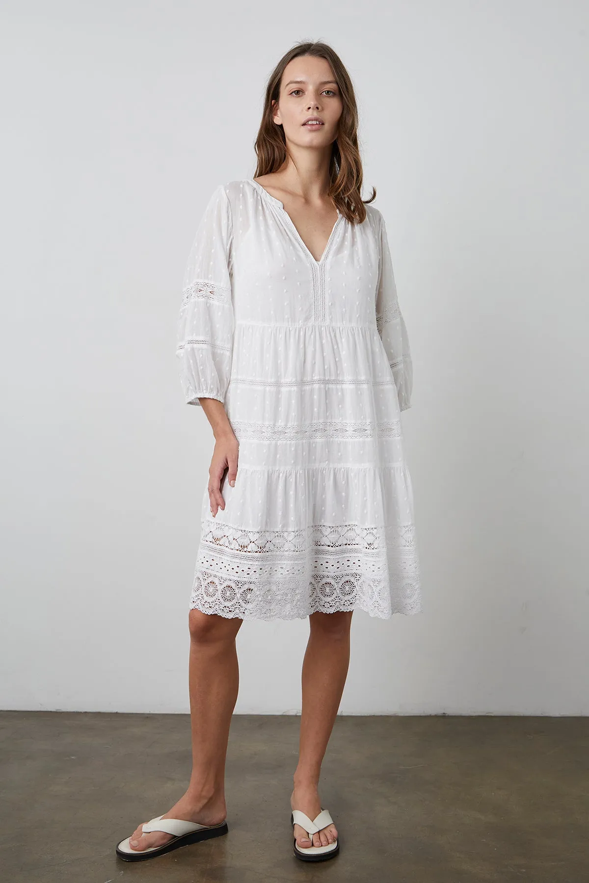 DOROTHY LACE BOHO DRESS