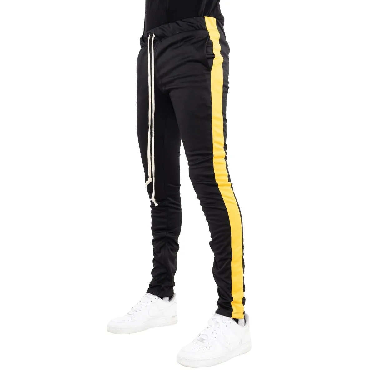 EPTM Black Track Pants w/Yellow Stripe (EP7908)
