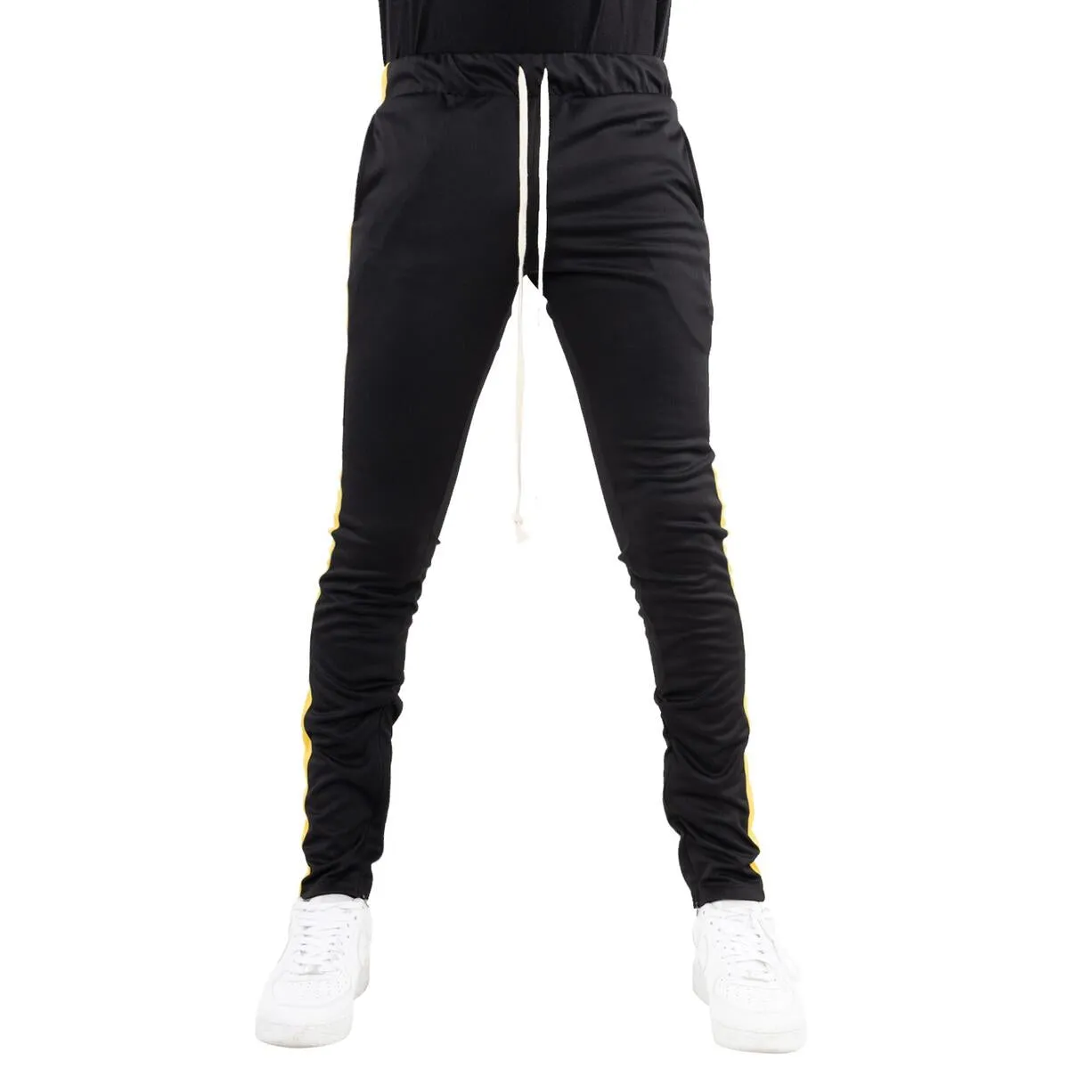 EPTM Black Track Pants w/Yellow Stripe (EP7908)