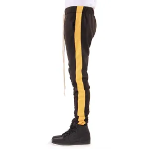 EPTM Black Track Pants w/Yellow Stripe (EP7908)