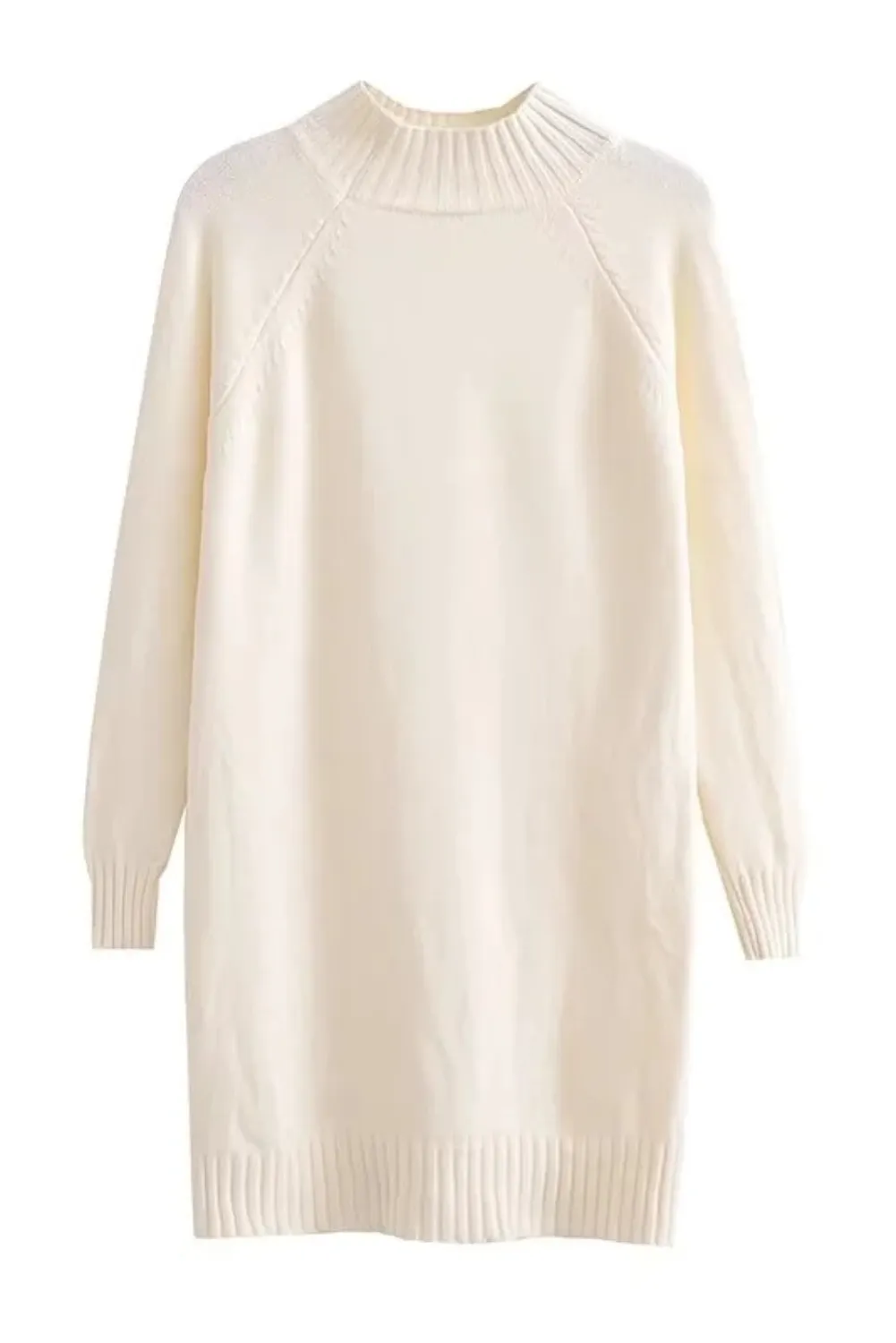 'Evelyn' Long Sleeves Knitted Sweater (3 Colors)