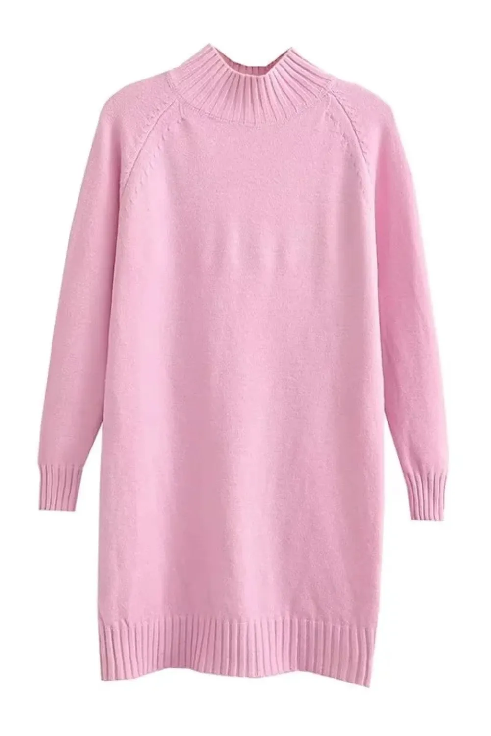 'Evelyn' Long Sleeves Knitted Sweater (3 Colors)