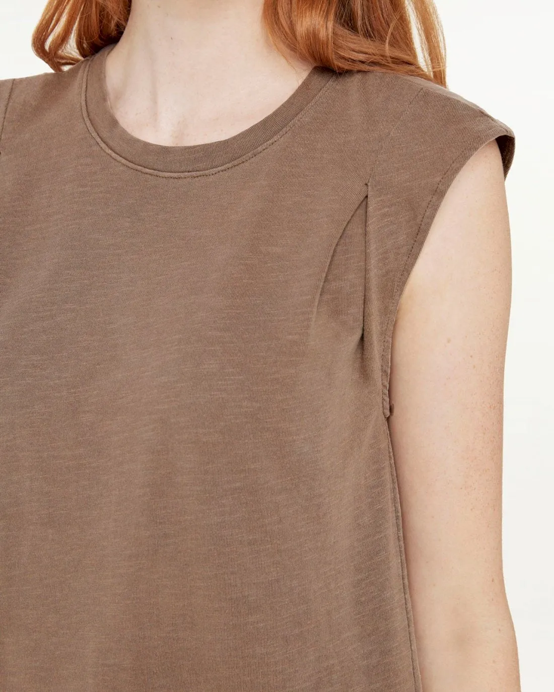 Evie Slub Jersey Dress