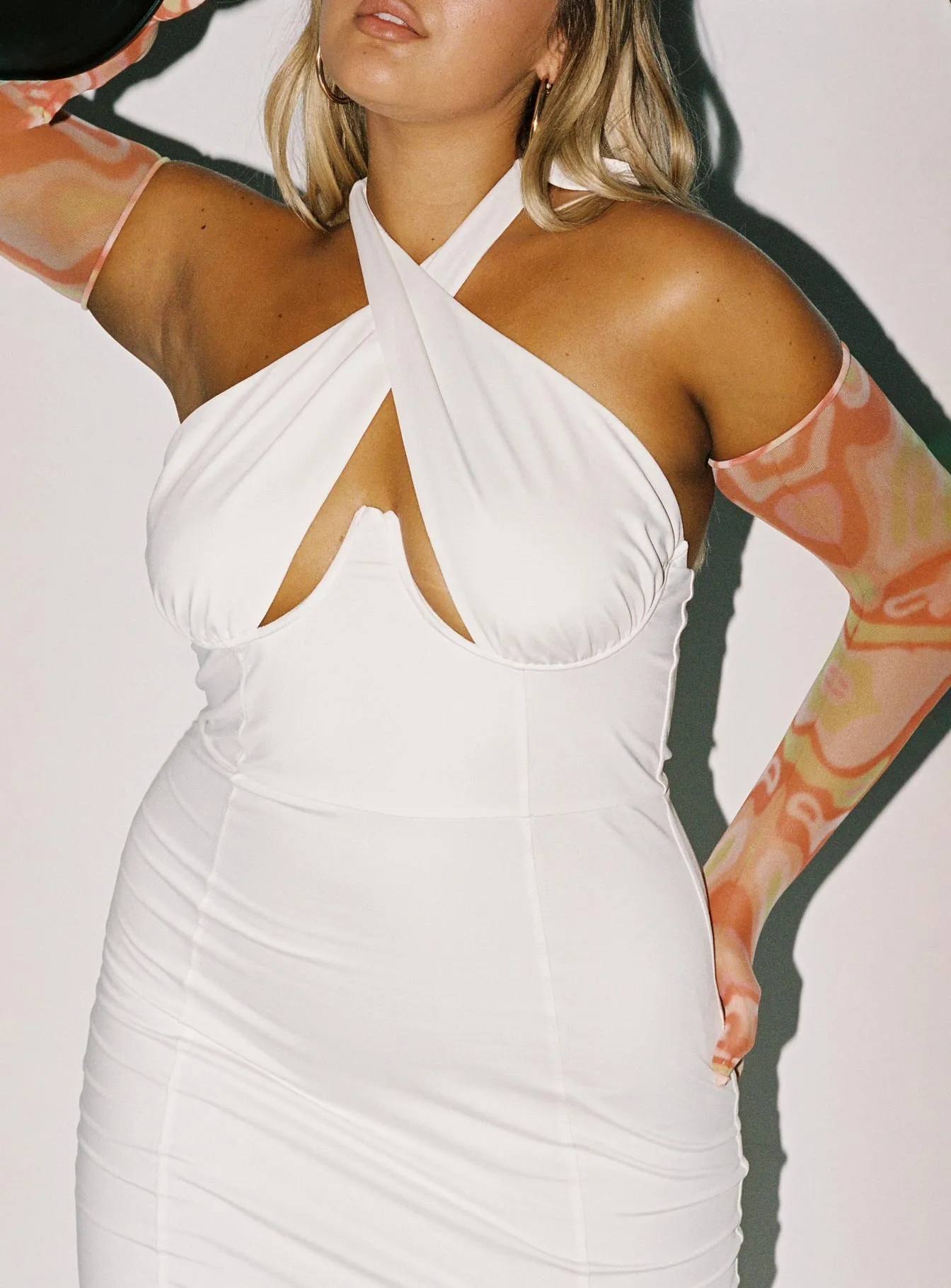 Feel Good Mini Dress White