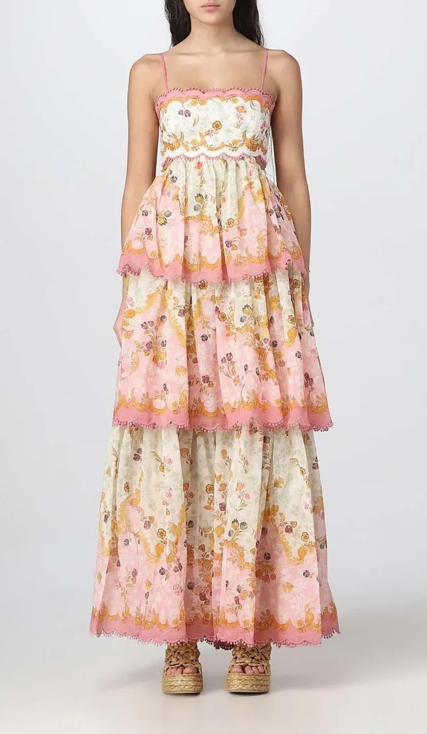 Flytonn- Zimmermann Laurel Frill Dress