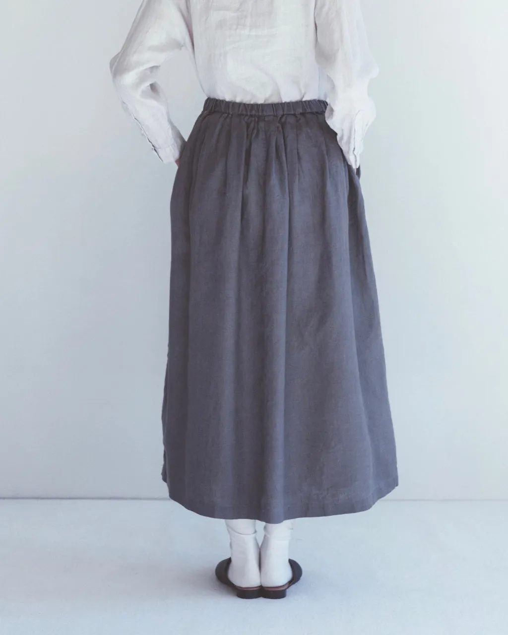 Fog Linen Work Mitsuki Skirt