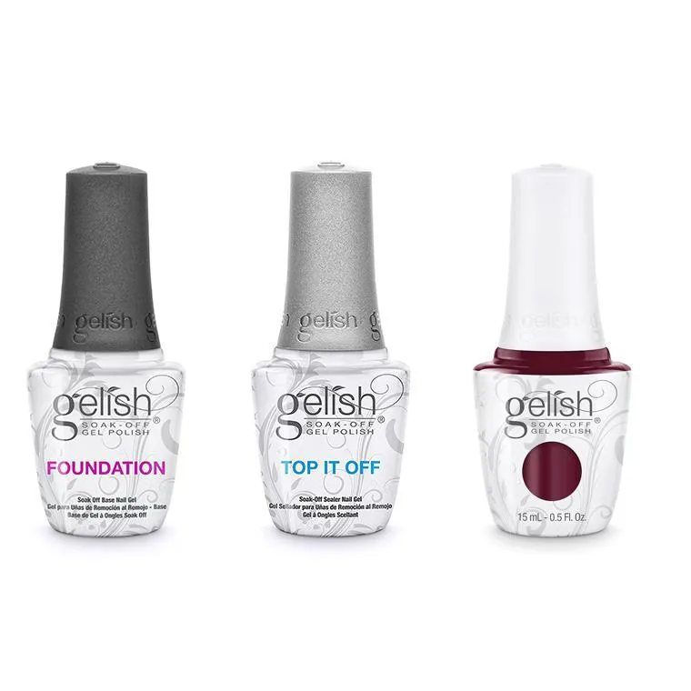 Gelish Combo - Base, Top & A Touch of Sass