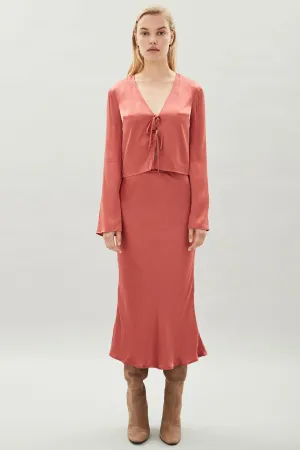 Hansen & Gretel Emmy Skirt in Russet