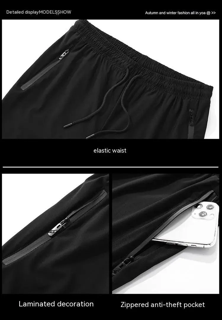 Ice Silk Sports Pants