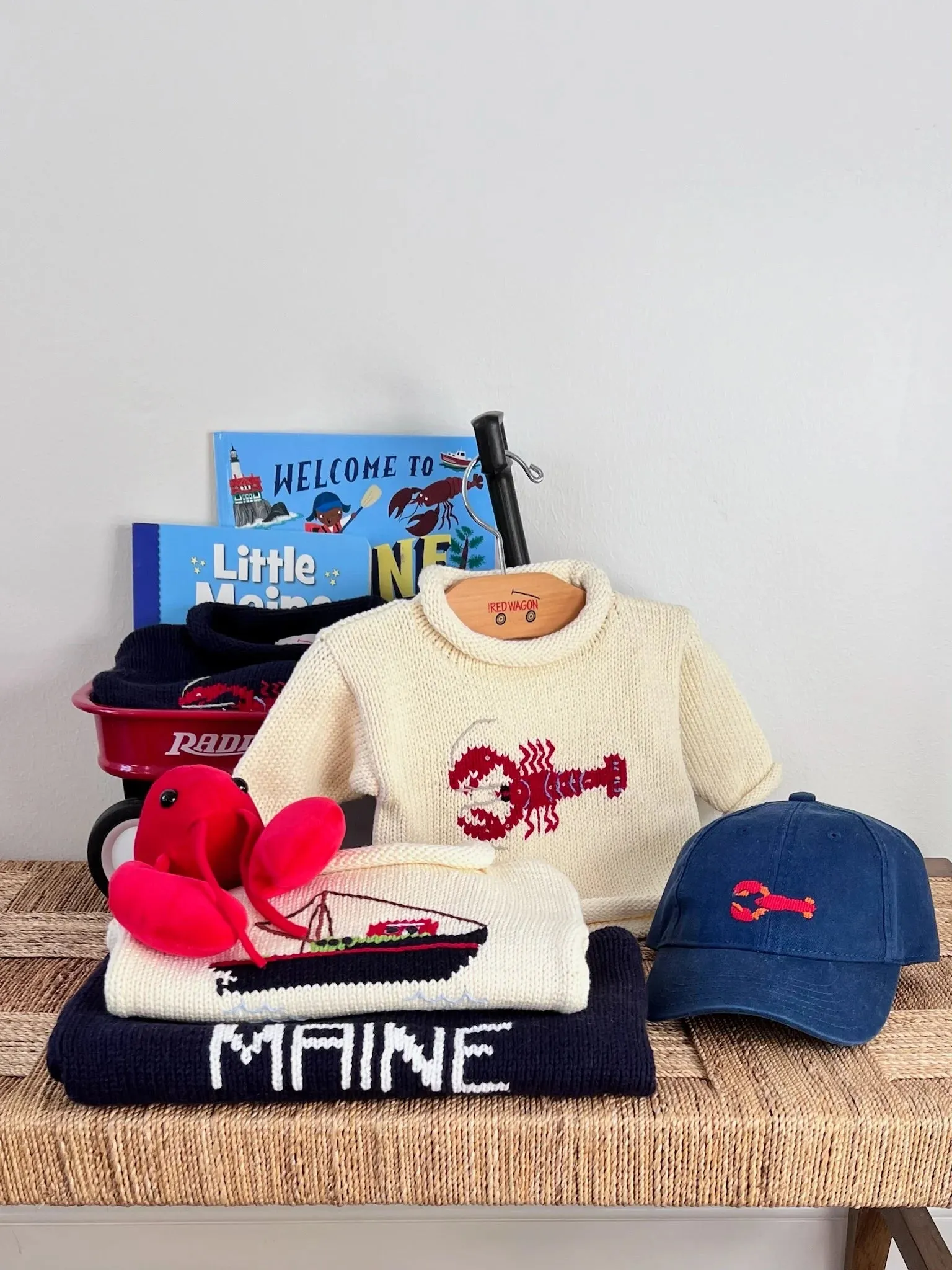 Ivory Fishing Boat Roll Neck Sweater