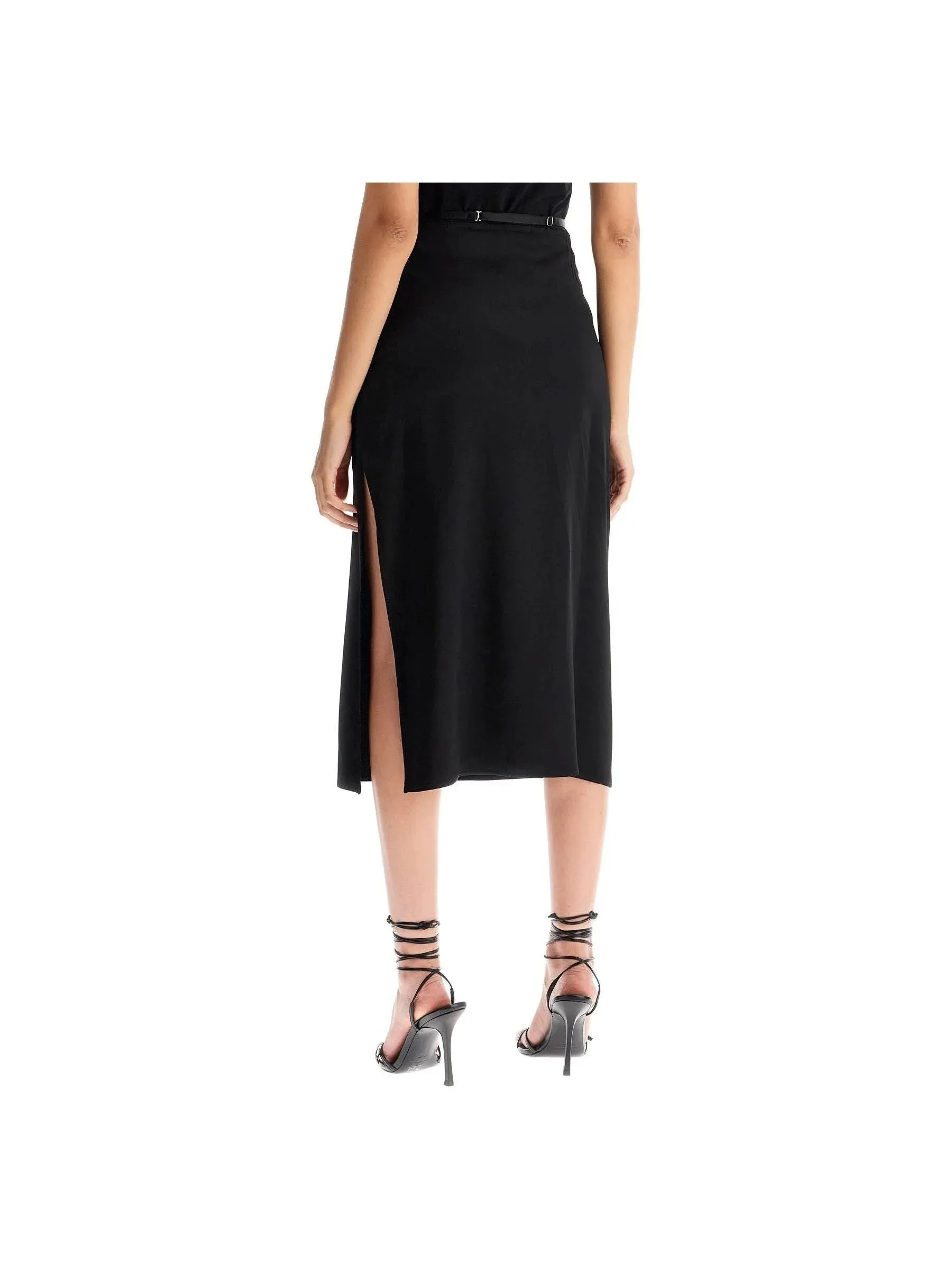 La Jupe Notte Satin Skirt