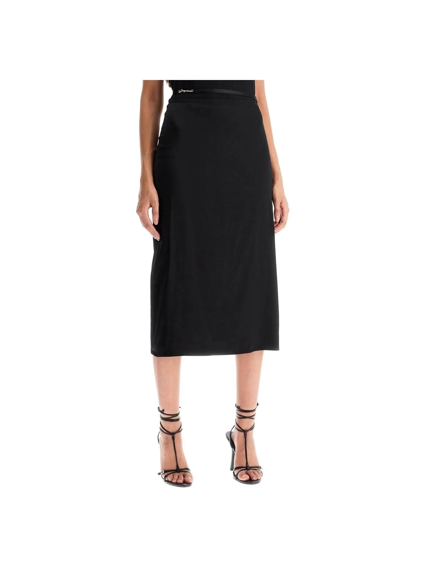 La Jupe Notte Satin Skirt