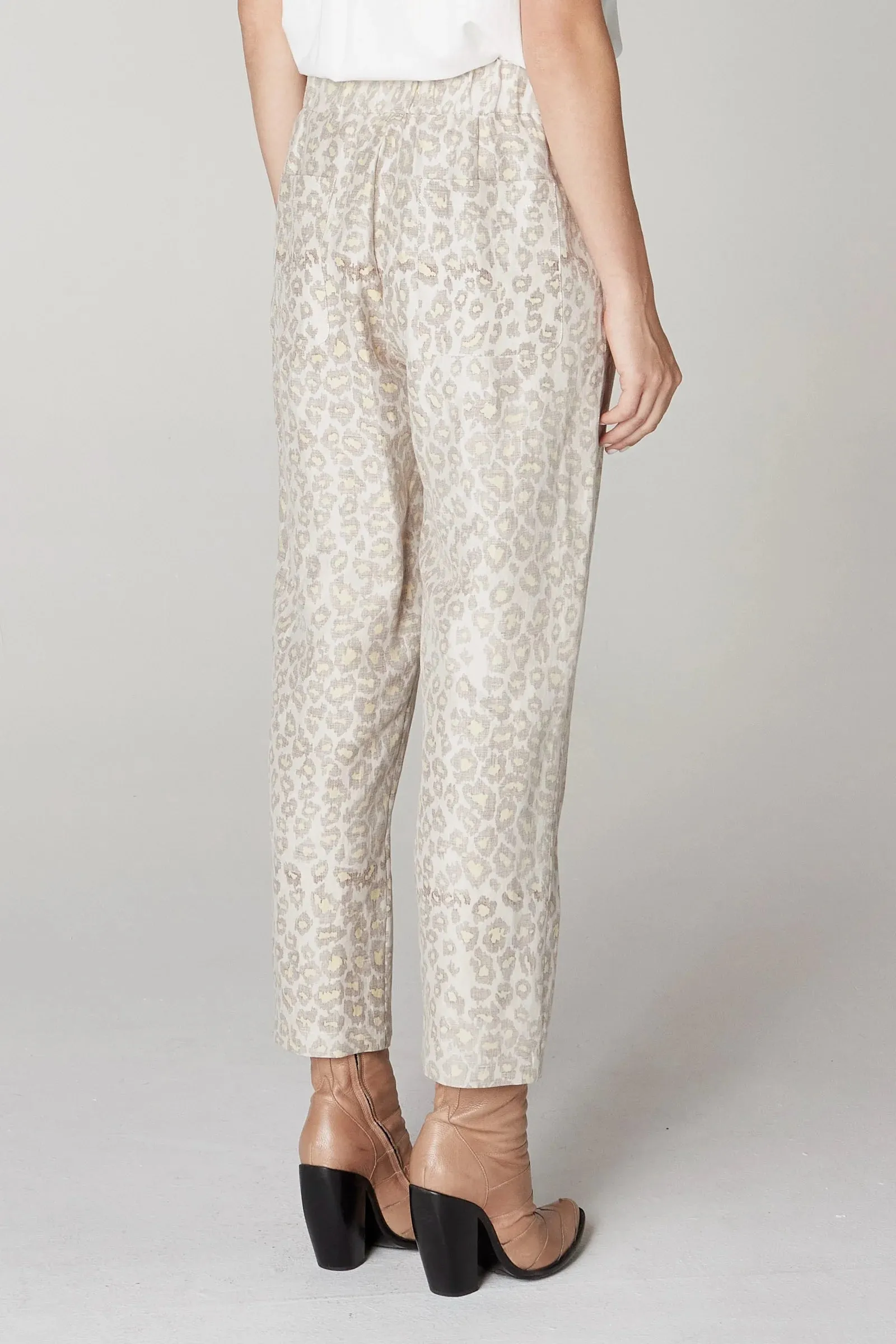 Leopard Fez Pant
