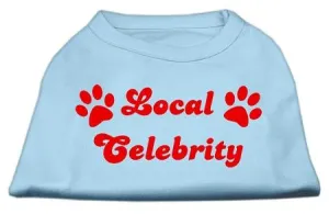 Local Celebrity Screen Print Shirts Baby Blue XXL (18)