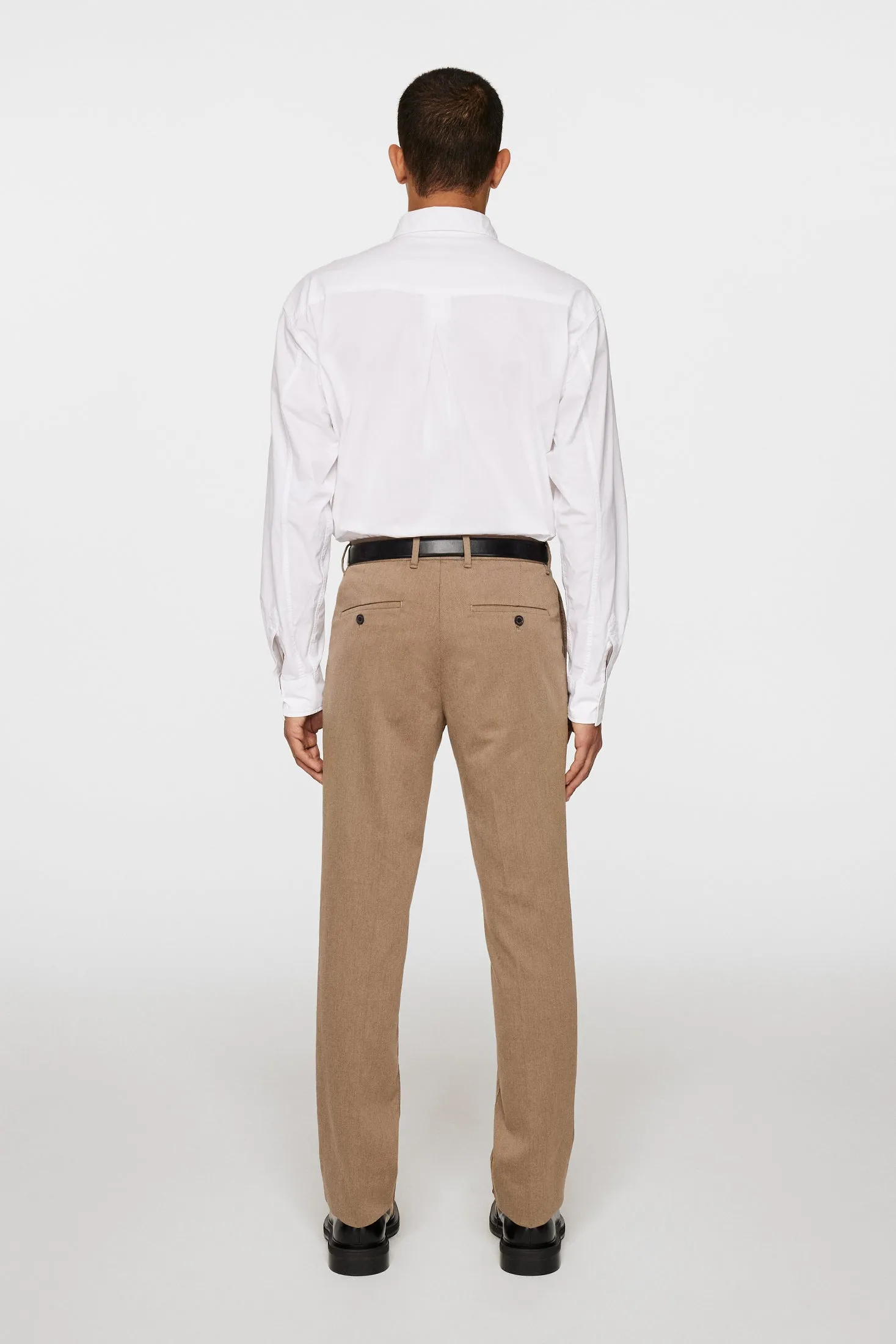 Lois C Flannel Twill Pants / Tiger Brown