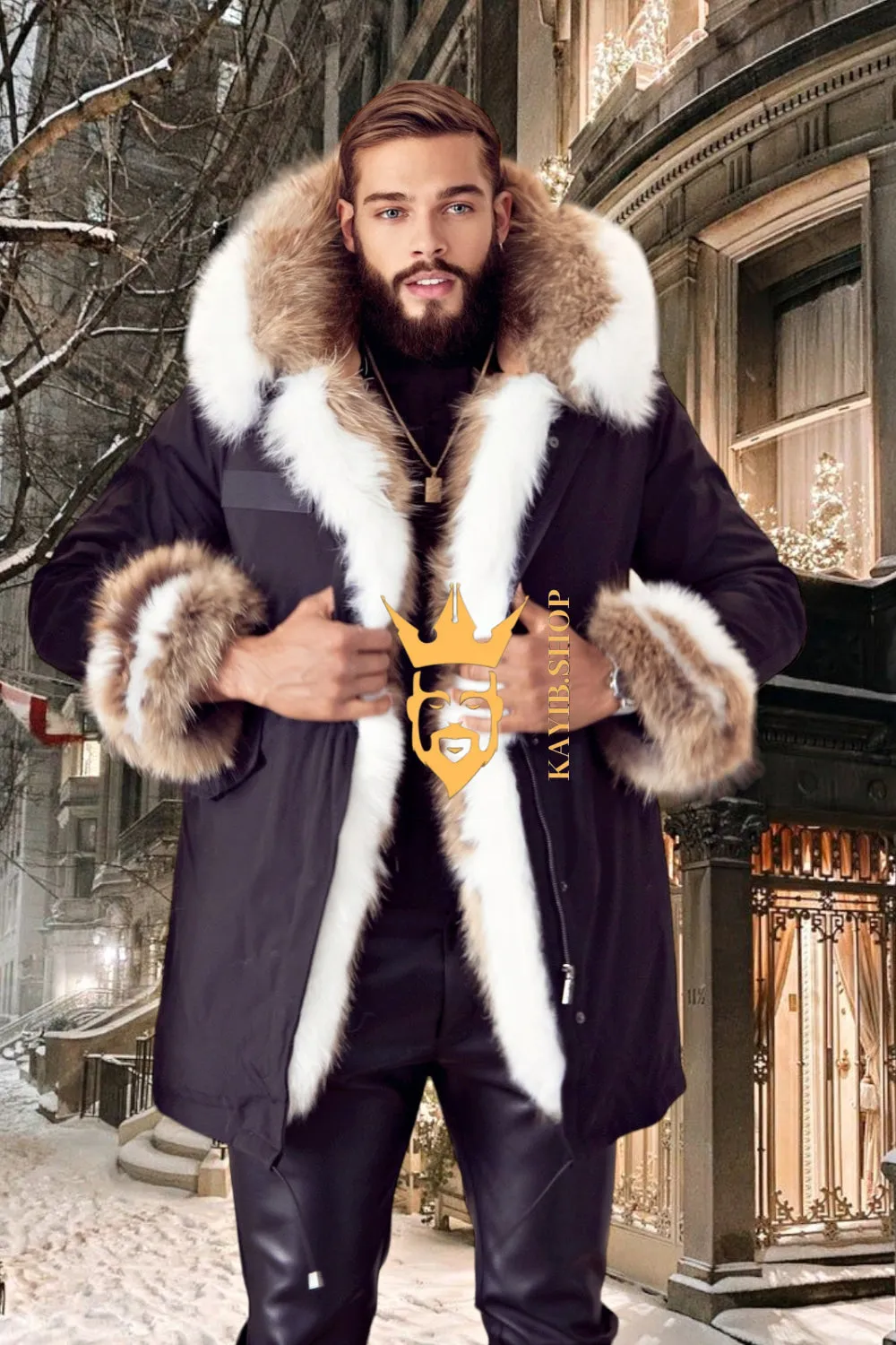 Men's Luxury Designer Coats - Elevate Your Winter Wardrobe - Versatility and Style Combined