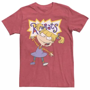 Men's Rugrats Angelica Nickelodeon Simple Portrait T-Shirt