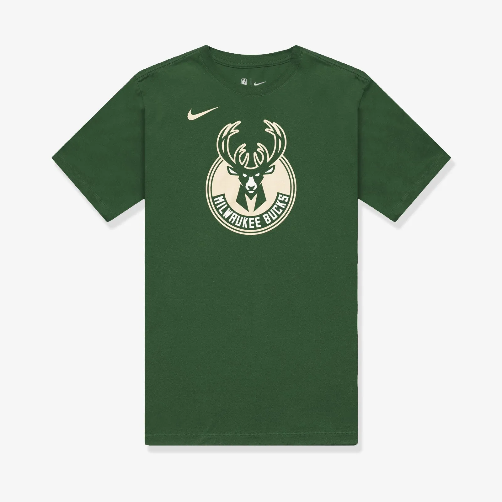 Milwaukee Bucks Icon NBA Logo T-Shirt - Green