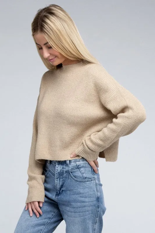 Mock Neck Sweater