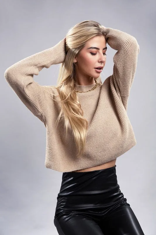 Mock Neck Sweater